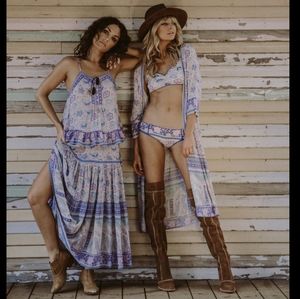 New spell designs poinciana lilac bralette XS bra